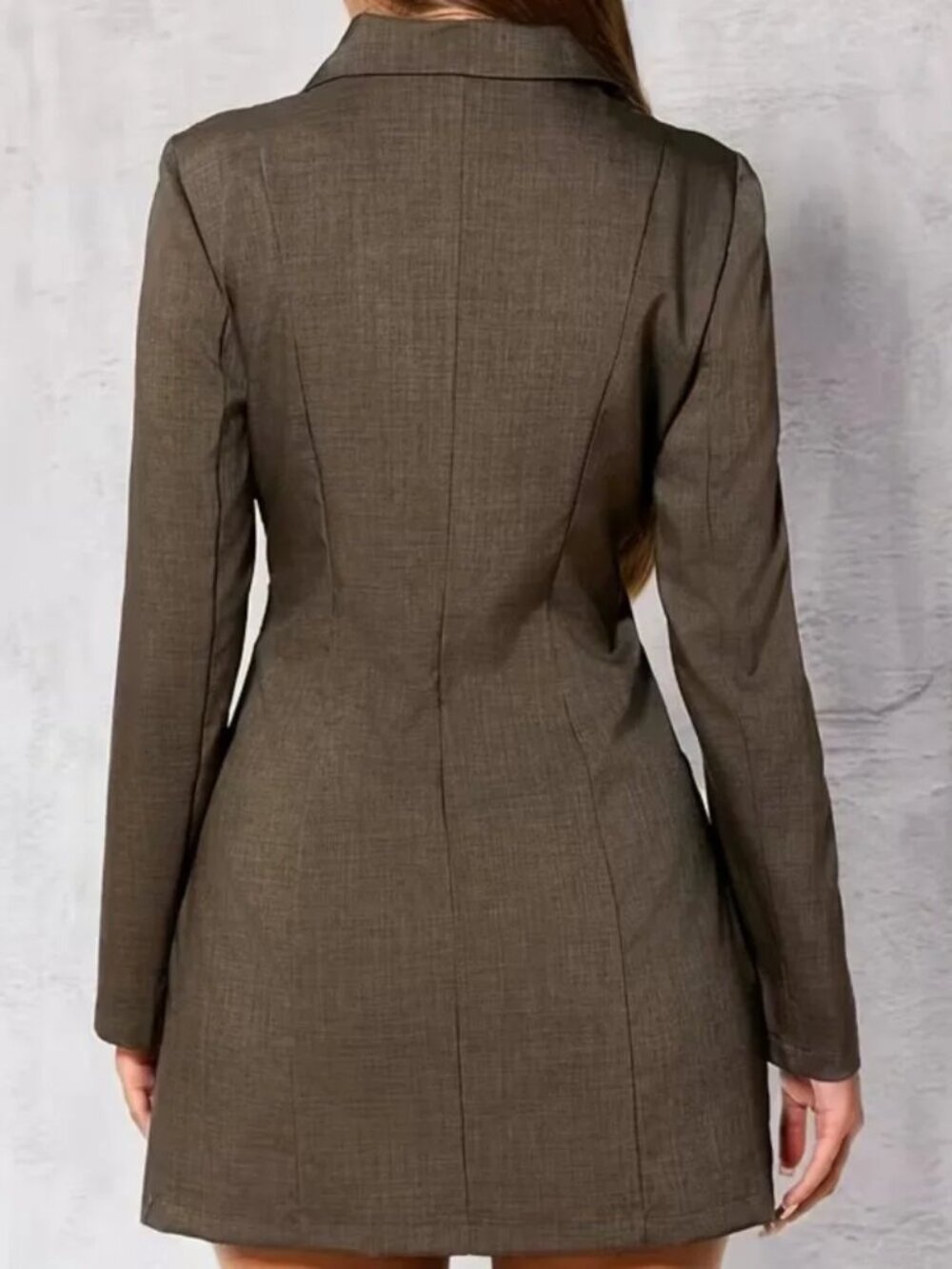 Bow Cutout Blazer Dress - Picture 4 of 5